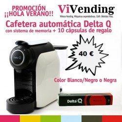 PROMOCIÓN Cafetera Delta Q ¡¡AUTOMÁTICA!! MOD. QOOL EVOLUTION