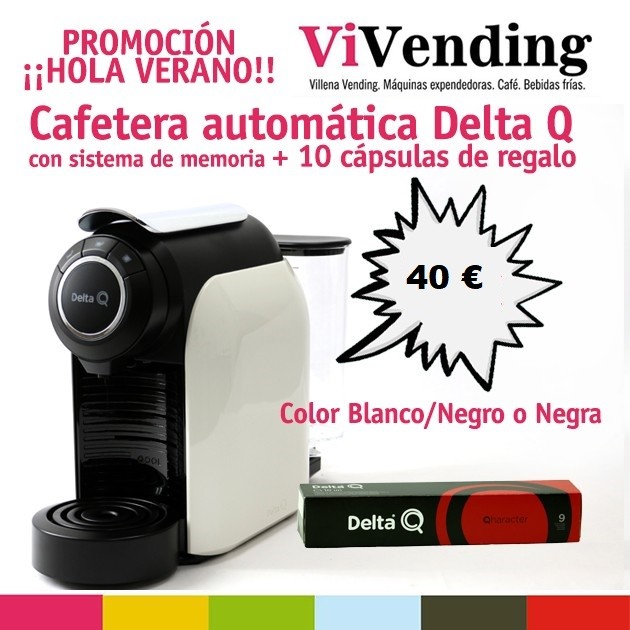 PROMOCIÓN Cafetera Delta Q ¡¡AUTOMÁTICA!! MOD. QOOL EVOLUTION - VIVENDING