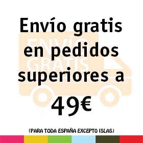 Envío gratis en pedidos superiores a 43€